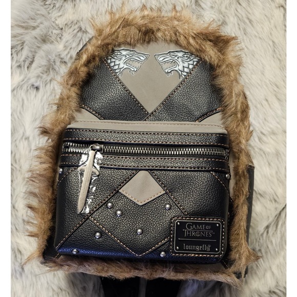 Game of Thrones Jon Snow Mini Backpack - Eight3five x Loungefly Exclusive - Picture 6 of 8